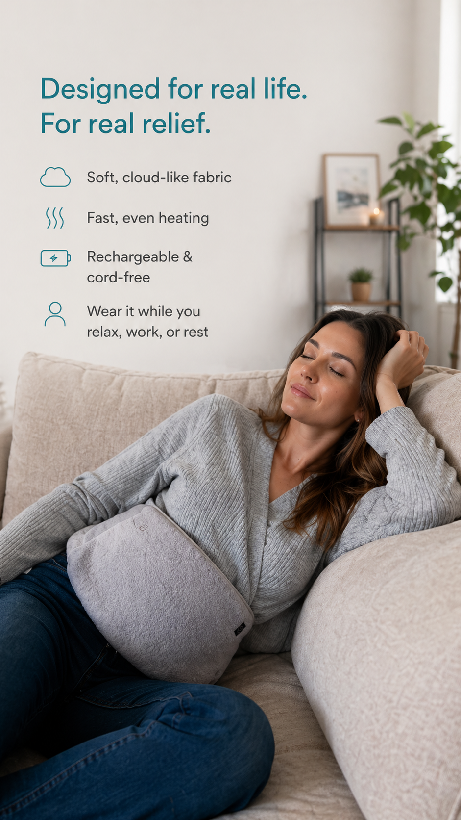 Designed for real life - Aeloria on the couch